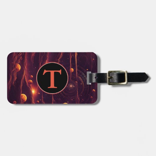 nevelsluier bagagelabel (Voorkant horizontaal)