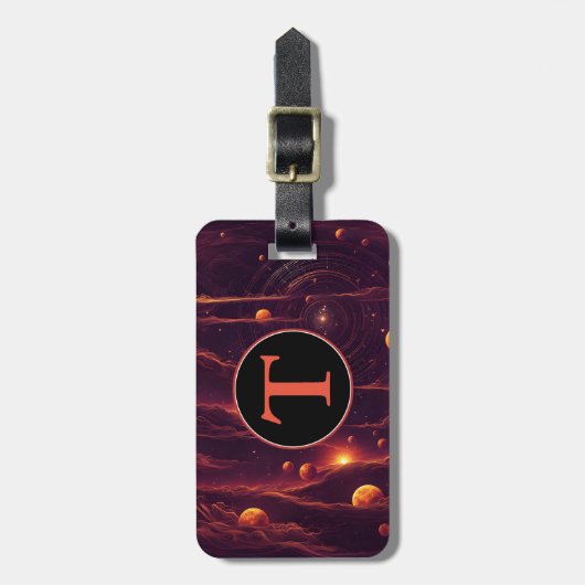 nevelsluier bagagelabel (Voorkant verticaal)