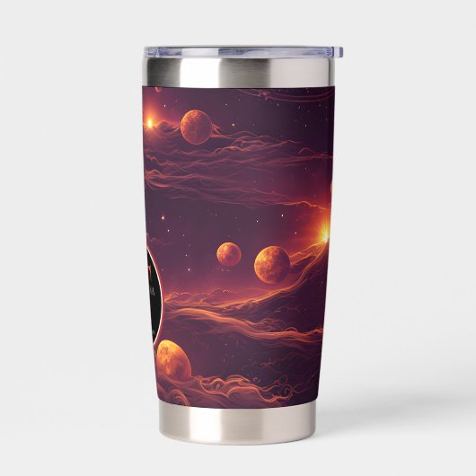 nevelsluier geïsoleerde drinkbeker (Links)