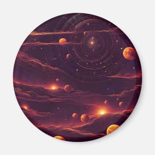 nevelsluier magneet (Voorkant)