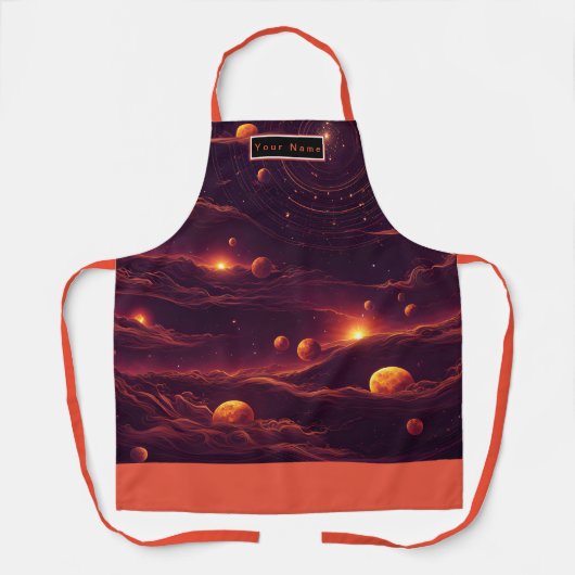 nevelsluier schort (Voorkant)