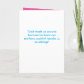 Neven door bloed, Zusters bij hart - bruidsmeisje (Achterkant)