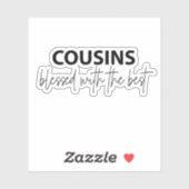 Neven - gezegend met de beste sticker (Vel)