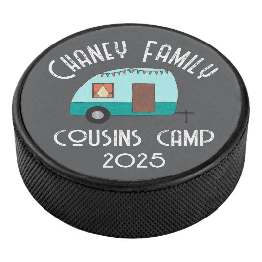 Neven Kamp Retro Camper Hockey Puck (3/4)