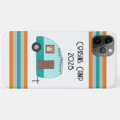 Neven Kamp Retro Camper iPhone / iPad case (Achterkant (horizontaal))