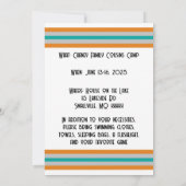 Neven Kamp Retro Camper Kaart (Achterkant)