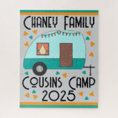 Neven Kamp Retro Camper Legpuzzel (Verticaal)