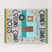 Neven Kamp Retro Camper Legpuzzel (Horizontaal)