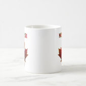 Never 51, Canada Canadese vlag esdoornblad, sterk Koffiemok (Center)