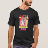 Never Apologize For Being Black - Dabbing Retro Un T-shirt (Voorkant)