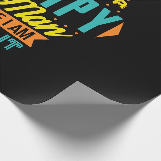 Never Dreamed A Grumpy Old Man Aged To Perfection Cadeaupapier (Hoek)