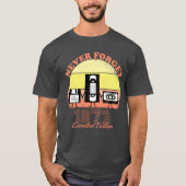 Never Forget 1972 Birthday Limited Edition Vin T-shirt (Voorkant)