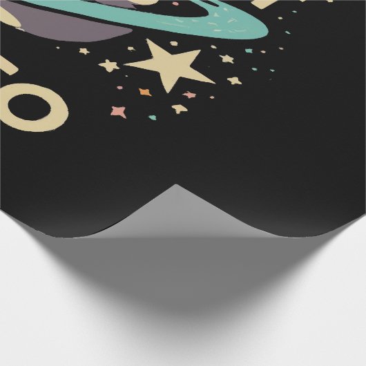 Never Forget Pluto Space Science Cadeaupapier (Hoek)