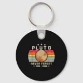 Never Forget Shirt. Retro Style Funny Space, Scien Sleutelhanger (Voorkant)