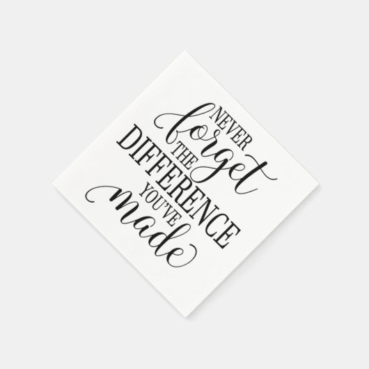 Never Forget the Difference You’ve Made Servet (Hoek)