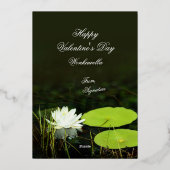 Never frog-et how much I love you Folie Feestdagenkaart (Achterkant)