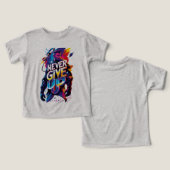 Never Give Up (Ontwerp Voorkant & Achterkant)