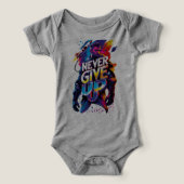 Never Give Up (Design voorkant)