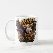 Never Give Up Eagle – Powerful Koffiemok (Links)