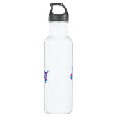 NEVER GIVE UP  WATERFLES  (Achterkant)