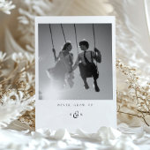 "Never Grow Up" Foto Dank je wel kaart