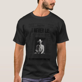 Never Lie Newspaper T-shirt