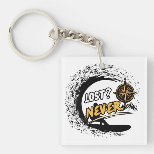 Never Lost Avontuur Sleutelhanger (voorkant)