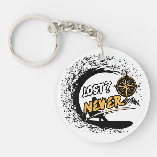 Never Lost Avontuur Sleutelhanger (Voorkant)