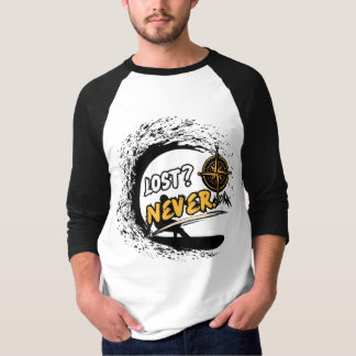 Never Lost Avontuur T-shirt met lange mouwen
