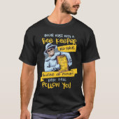Never mess with a Beekeeper T-shirt (Voorkant)