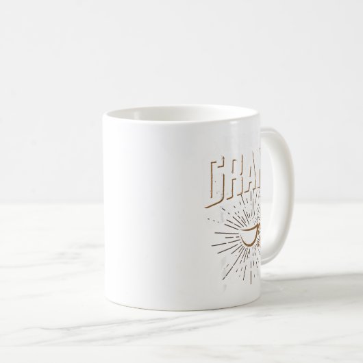 Never Mess With Grams Before She Has Her Coffee Gr Koffiemok (Voorkant rechts)