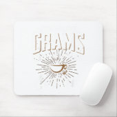 Never Mess With Grams Before She Has Her Coffee Gr Muismat (Met muis)