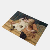 Never Mind (door Frederick Morgan) Deurmat (Schuin)