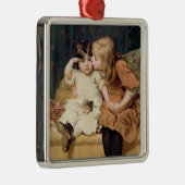 Never Mind (door Frederick Morgan) Metalen Ornament (Rechts)