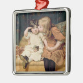 Never Mind (door Frederick Morgan) Metalen Ornament (Links)