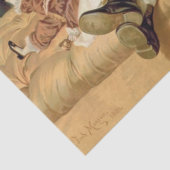 Never Mind (door Frederick Morgan) Tissuepapier (Detail)