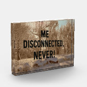 Never Not Connected — Forest Block Fotoblokken (Links)