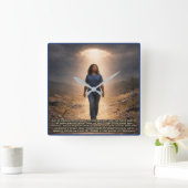 Never separated from God Vierkante Klok (Huis)