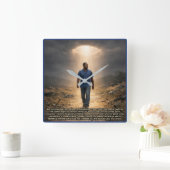 Never separated from God Vierkante Klok (Huis)