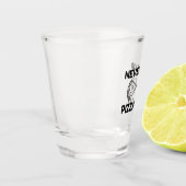 Never Skip Pizza Day Shot Glas (Links)