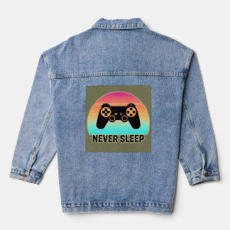 Never Sleep Denim Jacket