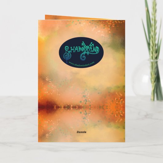 Never Stop Being Feral Toad Kaart (Achterkant)