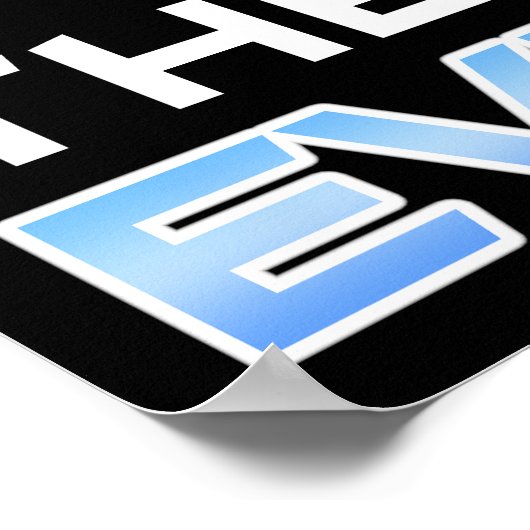 Never Trust An Atom They Make Up Everything Poster (Hoek)