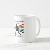 Never underestimate a woman who play pickleball koffiemok (Voorkant rechts)