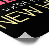 Never Underestimate A Woman With A New Hip _ Hip R Poster (Hoek)