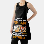 Never Underestimate An Old Lady Who Loves Dogs And Schort (Insitu)