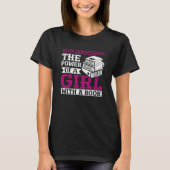 Never Underestimate the Power of a Girl With a Boo T-shirt (Voorkant)