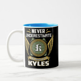 Never Underestimate The Power Of A Kyles Tweekleurige Koffiemok