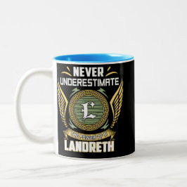 Never Underestimate The Power Of A Landreth Tweekleurige Koffiemok