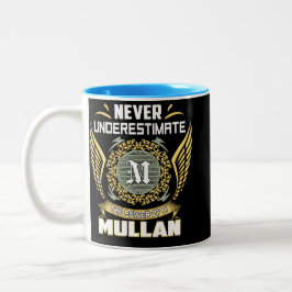 Never Underestimate The Power Of A Mullan Tweekleurige Koffiemok